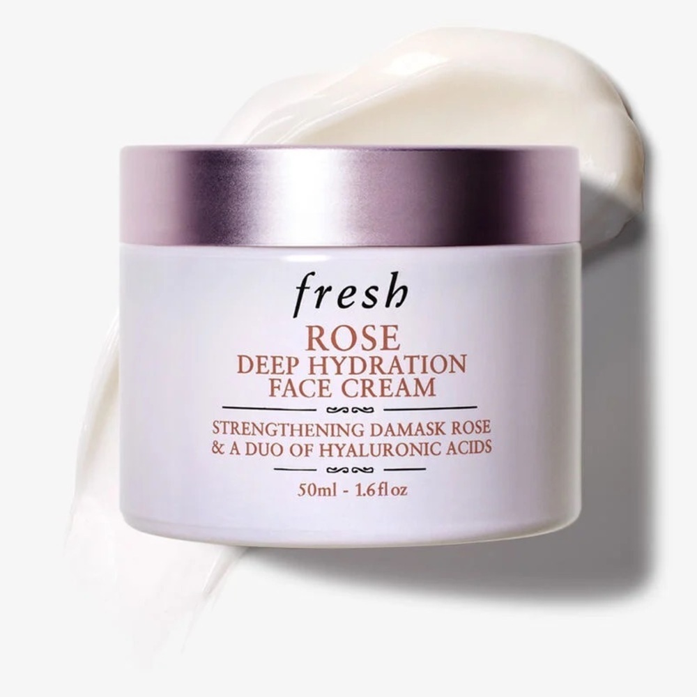 FRESH Rose & Hyaluronic Acid Deep Hydration Moisturizer Full Size 60ml/ 1.6 oz